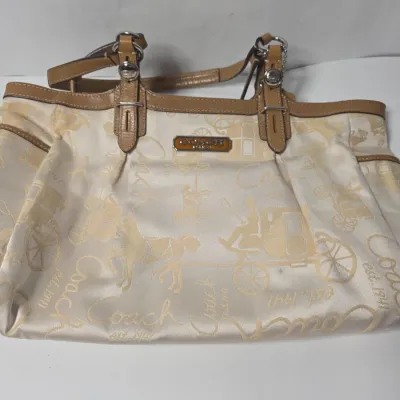 Coach Purse Bag - Horse & Carriage Design