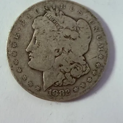 1882-CC Morgan Silver Dollar - Carson City Mint - 90% Silver