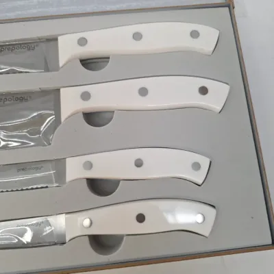 New in Box Prepology 4 Pc. Kitchen Knife Set