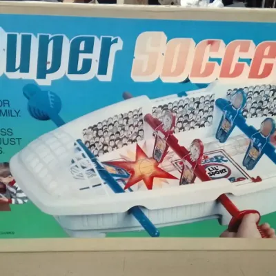 Vintage Unopened Illco Super Soccer Tabletop Game (No. 720) - Rare Retro Family Action Toy - Potterville