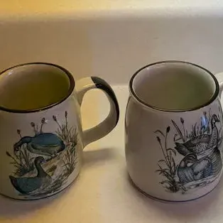 Set of 4 Ceramic Wildlife Mugs with Game Bird & Waterfowl Designs – Howard City Off-Site