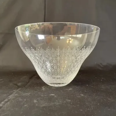 Rosenthal Crystal Bowl “Motif Romance II" by Bjorn Wiinblad | c1970s