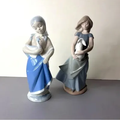 PAUSE Rex, Valencia Hummelwerk & Naó Lladro Porcelain Pieces 