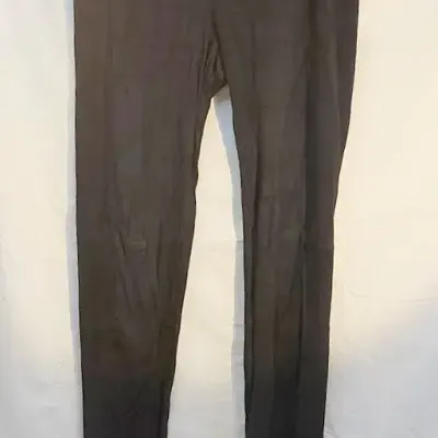 Vince Stretch Lamb Suede Pull-on Leggings, Size 6, Excellent Condition