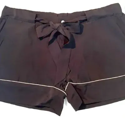 Kiki de Montparnasse Luxury Silk Pajama Lounge Shorts, Ladies’ Size M | Excellent Condition 