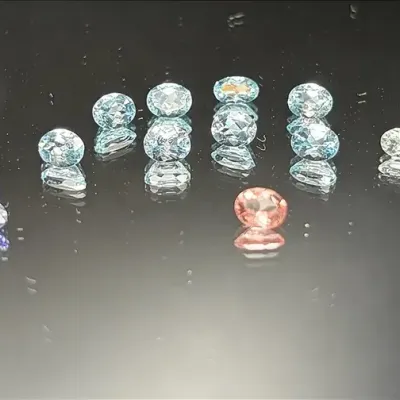  5.55 CTTW 4x3mm-5x4mm Gemstone Ovals Mystery Lot | 10 Matched Pairs | Not Tested 