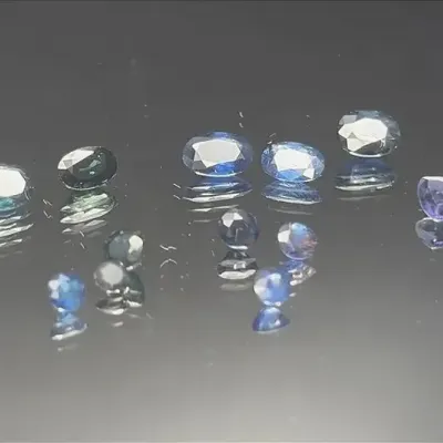 4.10 CTTW Gemstones Mystery Lot, 4 Matched Pairs, Mixed Shapes & Sizes | Not Tested | Blue Tones