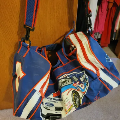 Sale Photo Thumbnail #113: Vintage NASCAR duffel bag