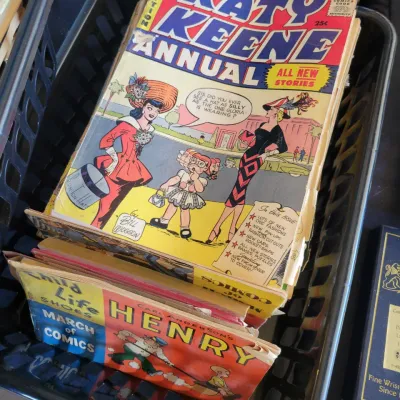 Sale Photo Thumbnail #213: Vintage comic books 