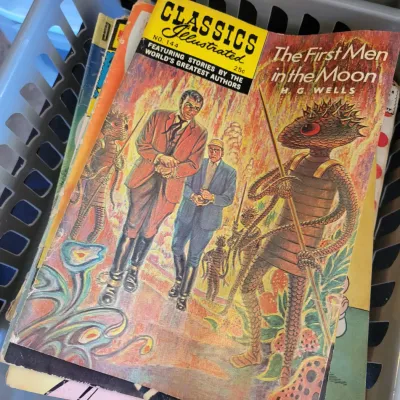 Sale Photo Thumbnail #215: Vintage comic books