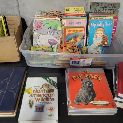 Sale Photo Thumbnail #166: Vintage children's books 