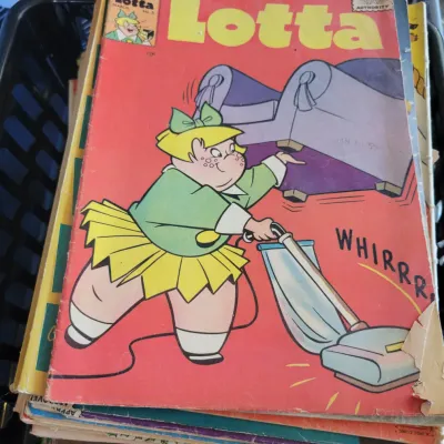 Sale Photo Thumbnail #214: Vintage comic books