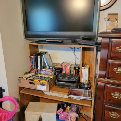 Sale Photo Thumbnail #107: TV, misc. media and other decor 