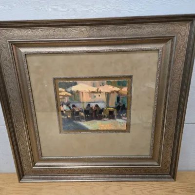 Sale Photo Thumbnail #2: Corner Of Venice By Greg Carter 891/1120
26x25 Certificate Of Authenticity