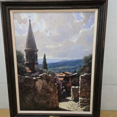 Sale Photo Thumbnail #29: Domonica By George Hallmark
26x33 Certificate Of Authenticity
