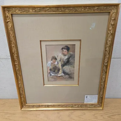Sale Photo Thumbnail #13: First Lesson By Magdalena Greene
16x18 Certificate Of Authenticity