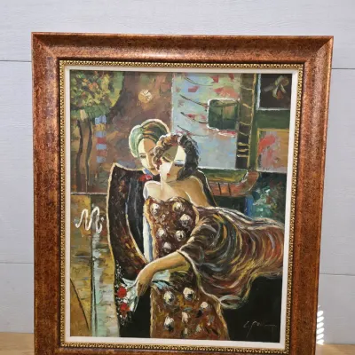 Sale Photo Thumbnail #22: Couple Painting
30x36