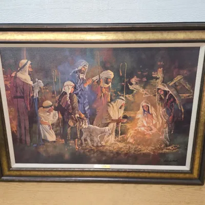 Sale Photo Thumbnail #26: Birth Of The King By Michael Dudash
36x26 Certificate Of Authenticity