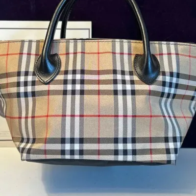 Burberry Authentic Blue Label Mini Tote Nova Check