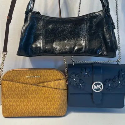 2 Michael Kors Shoulder Bags & Kenneth Cole Shoulder Bag 