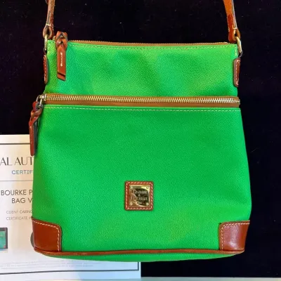 Dooney & Bourke Authentic Pebbled Leather Crossbody Bag 