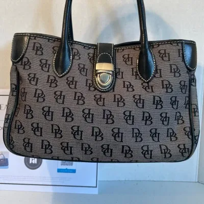 Vintage Dooney & Bourke Authentic Jacquard Handbag