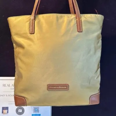 Dooney & Bourke Authentic Zip Tote Shoulder Bag 
