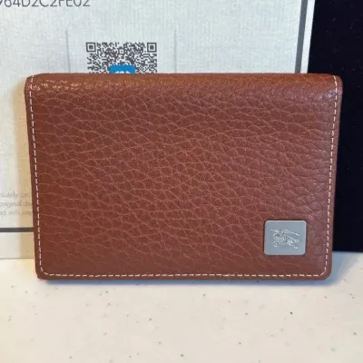 Burberry Authentic Leather Business Card Case 