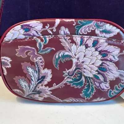 New With Tag Patricia Nash Leather Crossbody Bag Floral