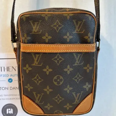 Vintage Louis Vuitton Authentic Danube Crossbody Bag 