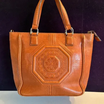Brighton La Volta Ferrara Medium Tote Bag Brown 