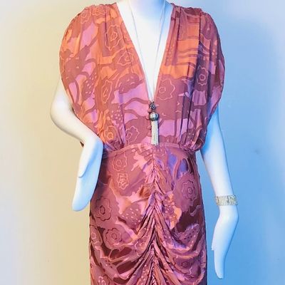 AZULU Silk Dress - MINT
