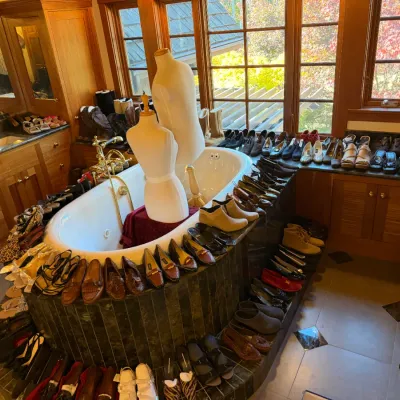 Hundreds of high end and quality shoes