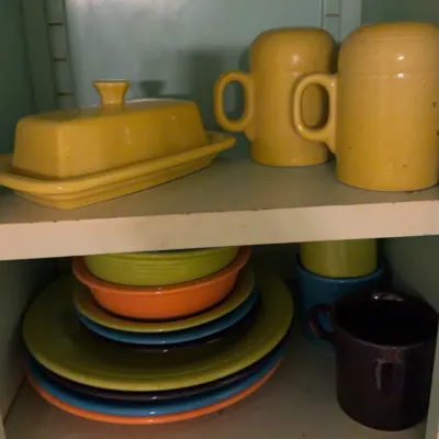 Sale Photo Thumbnail #42: 14pc Fiesta USA Assorted Dinnerware Set
