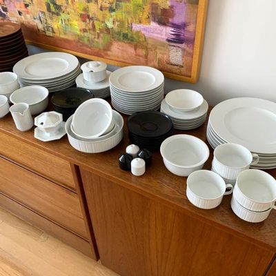 Sale Photo Thumbnail #21: Vtg. Rosenthal Variation Studio Line dinnerware set