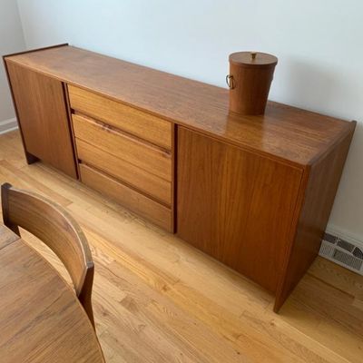 Sale Photo Thumbnail #6: MCM Danish teak sideboard, exc. cond.