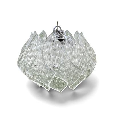 Sale Photo Thumbnail #24: Vtg. MCM Kalmar-style acrylic chandelier