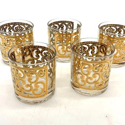 Sale Photo Thumbnail #19: Set /5 Georges Brirard old fashion glasses