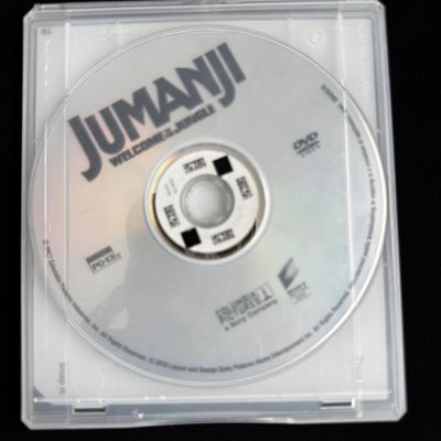 Sale Photo Thumbnail #8: Jumanji: Welcome to the Jungle Redbox DVD disc in a clear protective plastic jewel case.