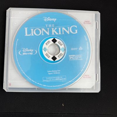 Sale Photo Thumbnail #9: Redbox Disney's The Lion King Blu-ray disc, housed in a clear protective plastic case.