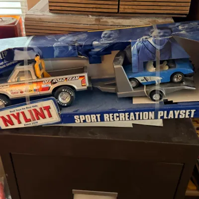 Sale Photo Thumbnail #59: Boxed Nylint Sport Recreation Playset & vintage electronics