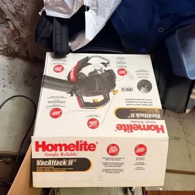 Sale Photo Thumbnail #16: Homelite VacAttack II gas blower/vac - boxed
