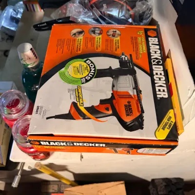 Sale Photo Thumbnail #29: Boxed Black & Decker hammer drill
