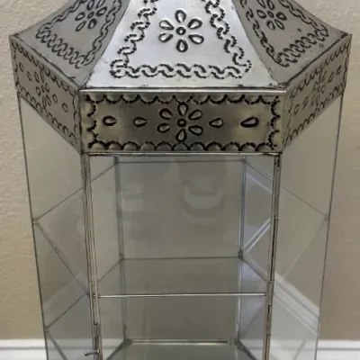 Sale Photo Thumbnail #127: Punch Metal large Mexican Display Case
