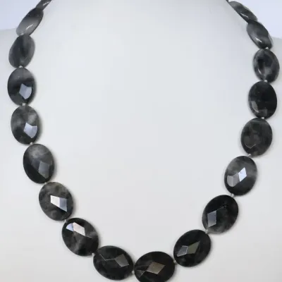 Sale Photo Thumbnail #192: Lucas Jack London Faceted Agate Necklace
