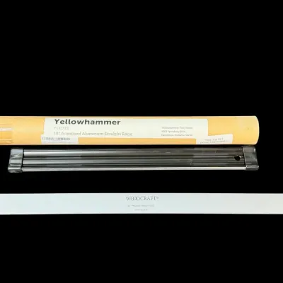 LH149HI - Woodworking Straightedges & Rails - Woodcraft 24-Inch, Yellowhammer 18-Inch