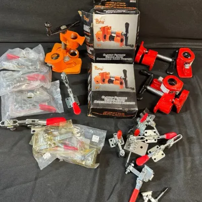 LH504HI - Pony Pipe Clamp Fixtures And Assorted Toggle Clamps