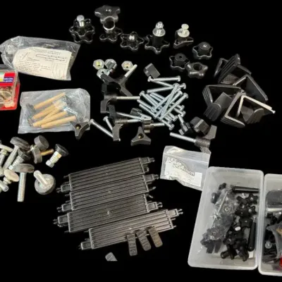 LH513HI - Workshop Hardware Assorted: Knobs/Leveling Feet/Clamps/Fasteners