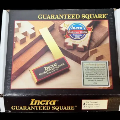 LH148HI - Incra Guaranteed Square with Original Box - 5"