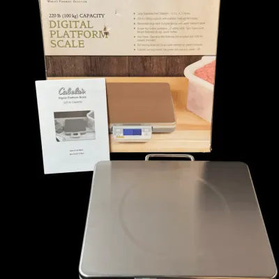 LH132HI - Cabela’s Digital Platform Scale with Box & Manual
